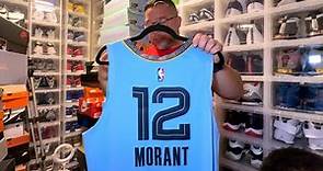 Ja Morant Nike Authentic Jersey Memphis Grizzles Statement