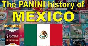 The Panini history of Mexico (Men's Soccer Team) Update 2022