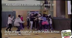 Duke of Connaught Public School de Toronto gagne La sortie scolaire la plus cool au Canada!