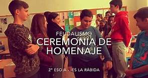 Ceremonia de Homenaje