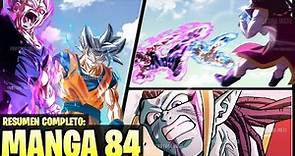 Dragon Ball Super Manga 84 RESUMEN COMPLETO | Ultra Instinto y Mega Instinto vs Gas
