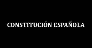 Constitución Española 1978 completa leída