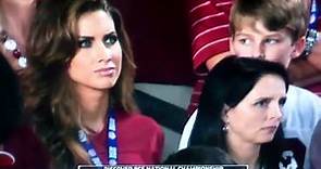 Brent Musburger Goes Crazy over AJ McCarron's Girlfriend Katherine Webb