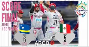 SERIE DEL CARIBE🦜🌊🌴 Curazao vs. México 1 de febrero de 2024