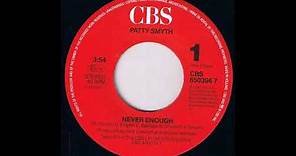 Patty Smyth - Never Enough (single 45 edit) (1987)
