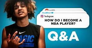 HOW I BECAME A NBA PLAYER | Q&A #1