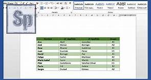 Word - Crear y editar tablas en Word. Tutorial en español HD
