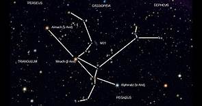 The Andromeda constellation: Facts, myth and location