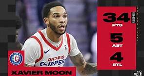 Xavier Moon Drops CAREER-HIGH 34 PTS For Ontario In Win