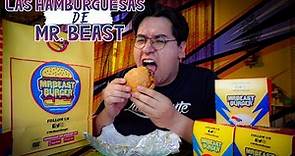 Probando TODAS las hamburguesas de MR. BEAST BURGER en México
