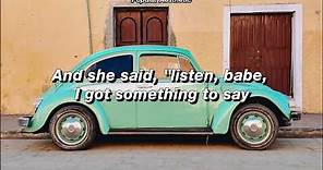 Drive My Car - Beatles (Aesthetic Lyrics)