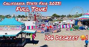 2023 CALIFORNIA STATE FAIR & FOOD FESTIVAL TOUR IN SACRAMENTO CAL EXPO!