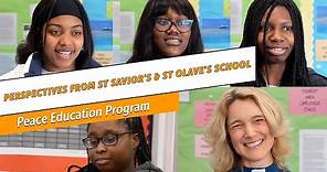 Peace Education at St Savior's & St Olave's School in London