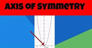 Axis of Symmetry Definition