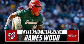 Nationals OF Prospect James Wood Talks MLB Potential and Playing for His Childhood Team