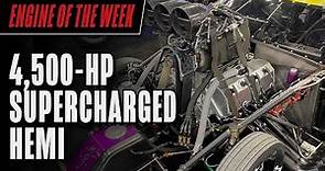 4,500-HP Supercharged Brad Anderson Hemi Engine