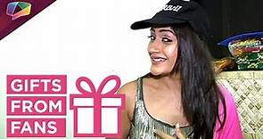 Surbhi Chandna Receives Birthday Gifts From Her Fans Part-01