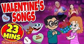 Valentine's Songs ♫ Be My Valentine's Songs ♫ Valentine's Day ♫ Kids Songs by The Learning Station