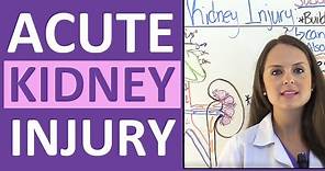 Acute Kidney Injury (Acute Renal Failure) Nursing NCLEX Review Management, Stages, Pathophysiology