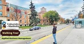 University of Manitoba Campus Tour || Extended Education || Winnipeg || Canada