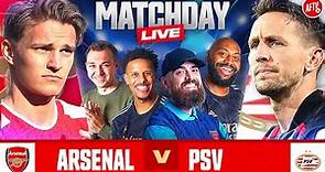 Arsenal 4-0 PSV | Champions League | Match Day Live