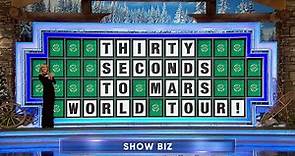 Thirty Seconds to Mars - Seasons World Tour 2024 Wheel Of Fortune Announcement