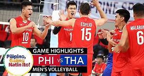 Philippines vs. Thailand - December 8, 2019 Men's Volleyball Set 5 Highlights 2019 SEA Games