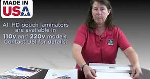 HD1200 Heavy Duty Pouch Laminator Overview from USI Laminate