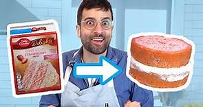 How to Make your BOX CAKE Taste HOMEMADE • JonnyCakes