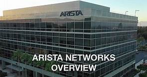 Arista Networks Overview