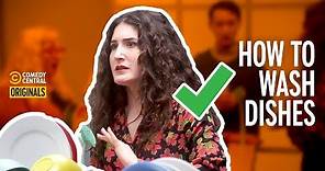 Kate Berlant Teaches: How to Wash a Dish