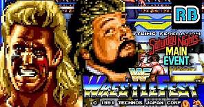 1991 [60fps] WWF WrestleFest Warrior & DiBiase ALL