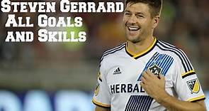 Steven Gerrard La Galaxy all goals and skills