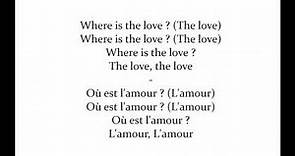Black Eyed Peas - Where Is The Love? Lyrics/Traduction
