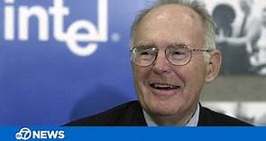 Gordon Moore, Bay Area native and co-founder of Intel, dies at 94