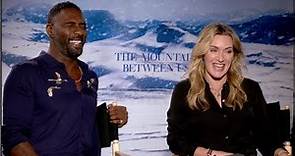 Kate Winslet and Idris Elba interview - THE MOUNTAIN BETWEEN US