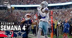 New England Patriots vs. Dallas Cowboys | Semana 4 NFL 2023 | NFL Highlights Resumen en español