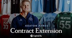 Keaton Parks Signs Contract Extension