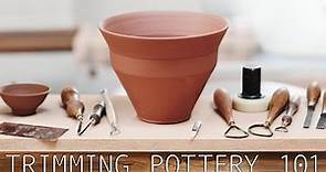 Trimming Pottery 101