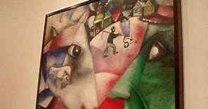 Marc Chagall - I and the Village - Museum of Modern Art