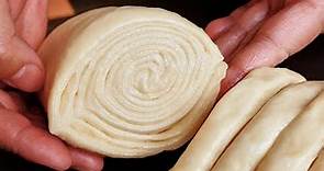 歷史上最簡單快速的方法，來製作這個一層一層的麵包❗️新手也可以完成✌️【阿栗食譜192】