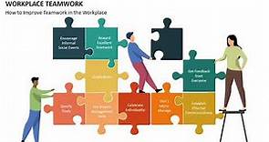 Workplace Teamwork Animated PowerPoint Template