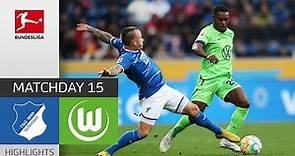 TSG Hoffenheim - VfL Wolfsburg 1-2 | Highlights | Matchday 15 – Bundesliga 2022/23