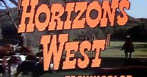 Horizons West Movie (1952) - Robert Ryan, Julie Adams, Rock Hudson