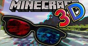 How to play Minecraft in 3D | Low End PC | Minecraft Anaglyph 3D
