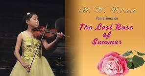 H.W. Ernst Variations on "The Last Rose of Summer" | Leia Zhu