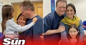 Nazanin Zaghari-Ratcliffe lands in UK & hugs daughter after six years of Iran jail hell