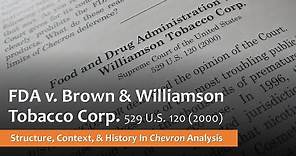 FDA v. Brown & Williamson Tobacco Corp