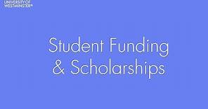 Student Funding and Scholarships at The University of Westminster