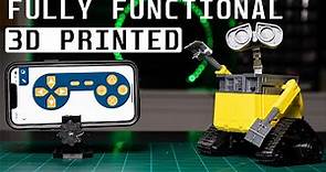 DIY WALL-E Robot (Fully Functional)